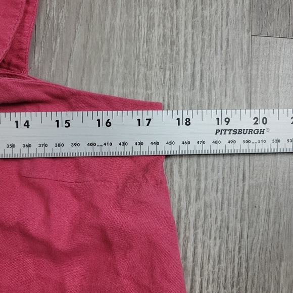 Banana Republic Linen-Rayon Tank Camp Pink - Picture 7 of 7